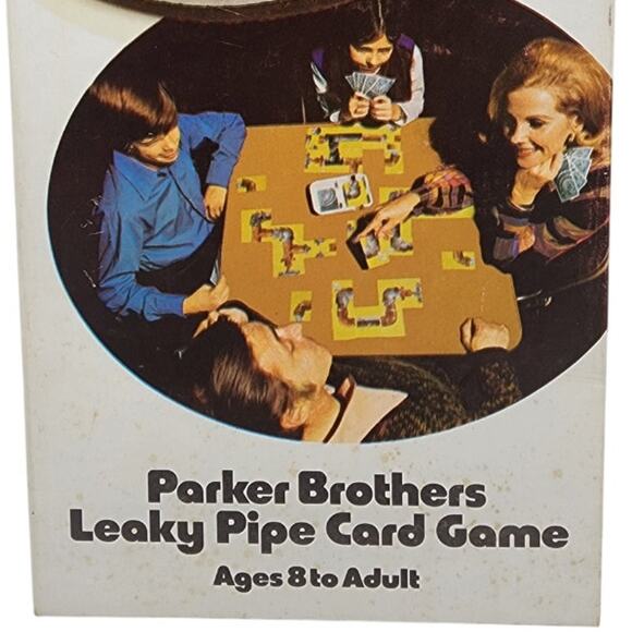 Vintage 1972 Parker Bothers Waterworks Leaking Pipe Card Game, No. 770, Complete - Picture 3 of 7